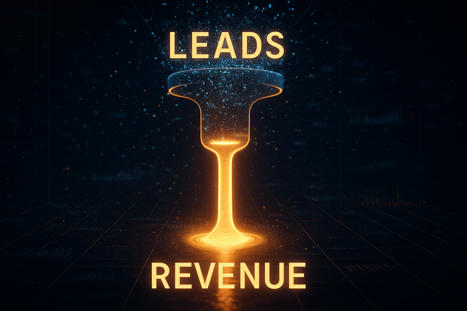 A cinematic 4K hyperdetailed data visualization A glowing business growth pipeline Raw digital particles leads flow in the top and emerge from the bottom as a single powerful steady stream of liquid gold revenue ar 32-1 A cinematic 4K hyperdetailed data visualization A glowing business growth pipeline Raw digital particles leads flow in the top and emerge from the bottom as a single powerful steady stream of liquid gold revenue ar 32-1
